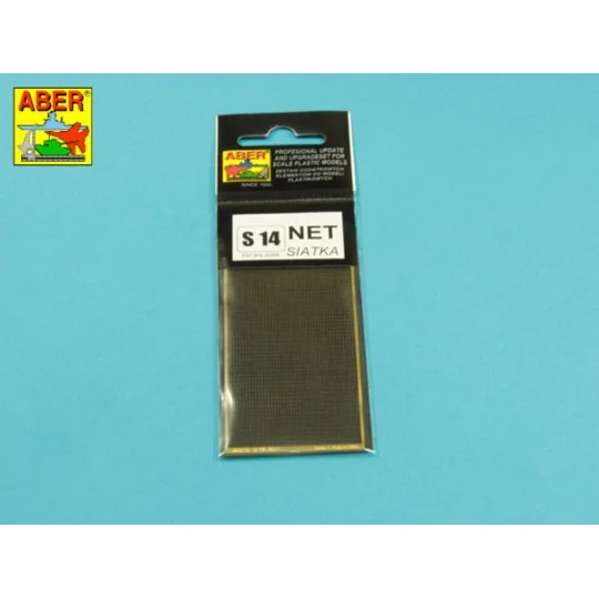 Nets and drilled plates ( 18 models -80x45mm ) - Aber Models S14 Nets and drilled plates ( 18 models -80x45mm ) - Aber Models S14