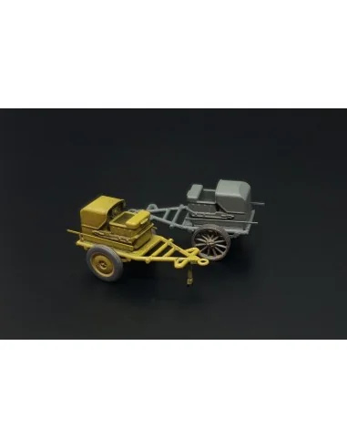 Anlasswagen - Luftwaffe Aircraft Starter Cart (2pcs), 1/87 - Hauler...