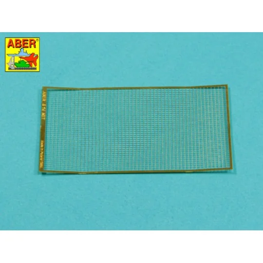 Nets and drilled plates ( 18 models -80x45mm ) - Aber Models S14 Nets and drilled plates ( 18 models -80x45mm ) - Aber Models S14