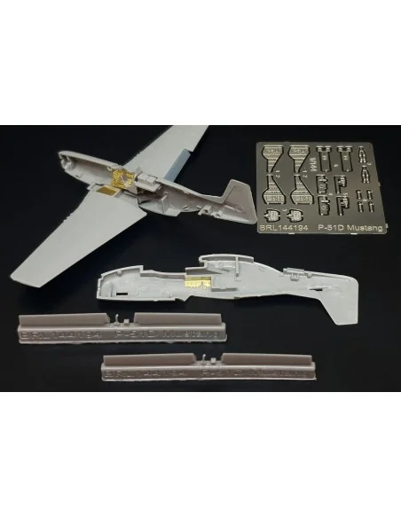 P-51D Mustang (Platz-Eduard-Bego), 1/144 - Brengun BRL144194