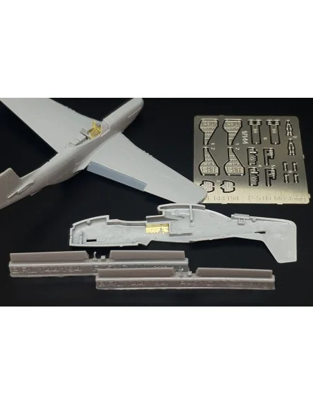 P-51D Mustang (Platz-Eduard-Bego), 1/144 - Brengun BRL144194