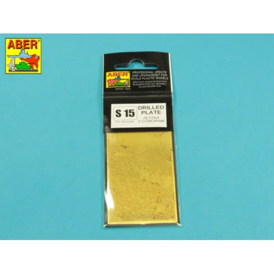 Nets and drilled plates ( 18 models -80x45mm ) - Aber Models S15