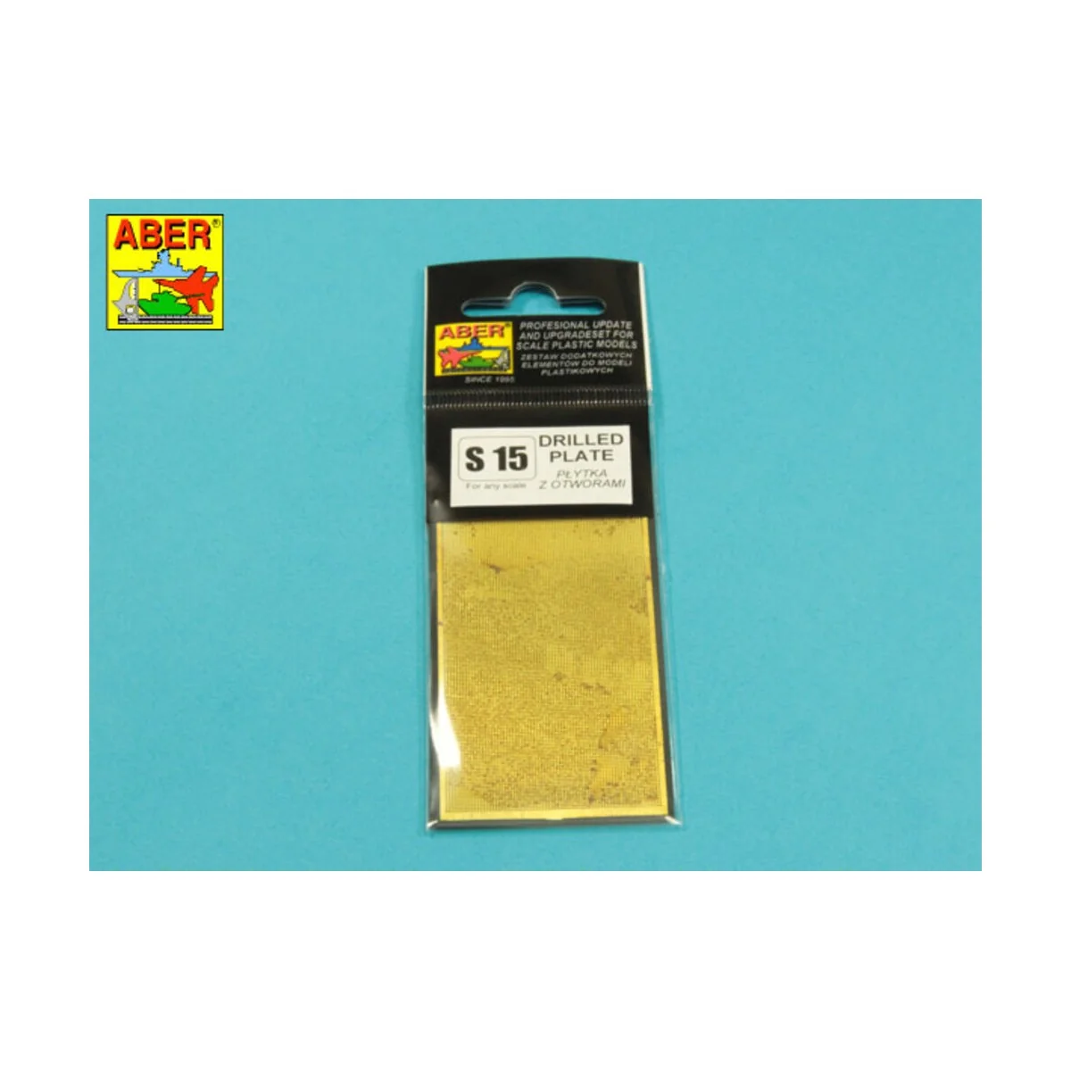 Nets and drilled plates ( 18 models -80x45mm ) - Aber Models S15 Nets and drilled plates ( 18 models -80x45mm ) - Aber Models S15