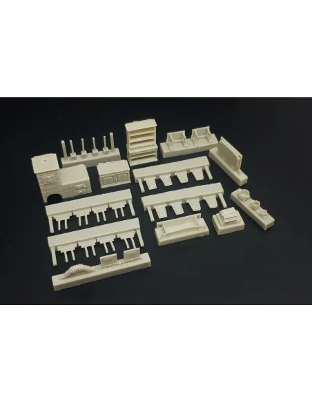 Kitchen furniture, 1/72 - Hauler HLH72147