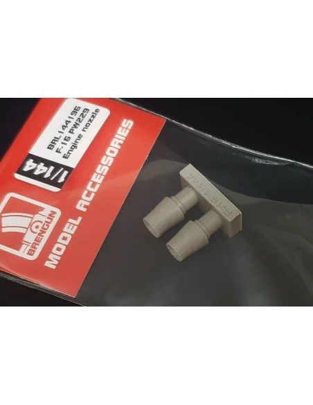 F-16 PW229 Engine nozzle, 1/144 - Brengun BRL144196