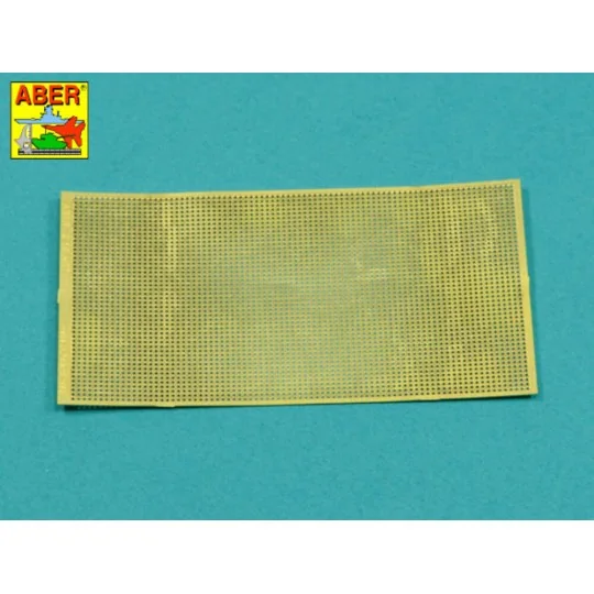 Nets and drilled plates ( 18 models -80x45mm ) - Aber Models S16