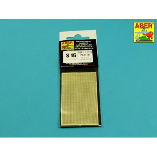 Nets and drilled plates ( 18 models -80x45mm ) - Aber Models S16