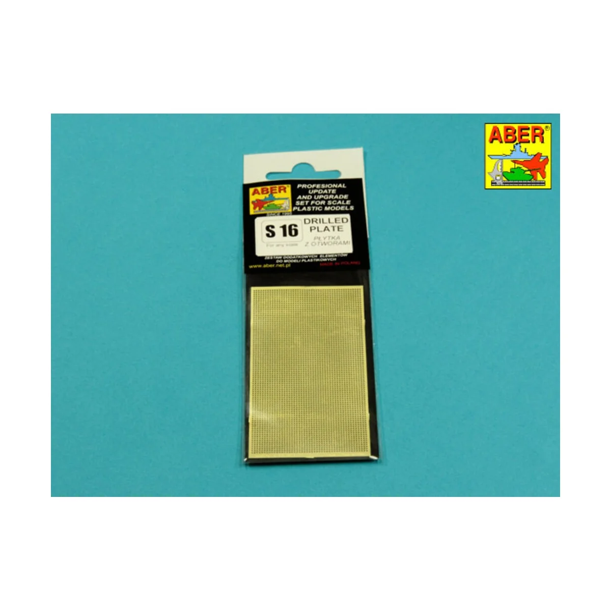Nets and drilled plates ( 18 models -80x45mm ) - Aber Models S16