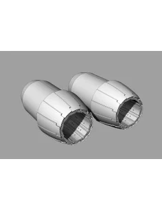 F/A-18 A/B/C/D Hornet GE F404 engine nozzle, 1/72 - Brengun BRL72290 2