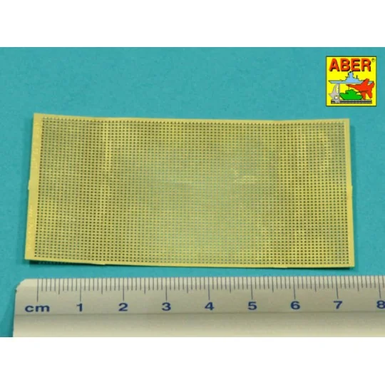 Nets and drilled plates ( 18 models -80x45mm ) - Aber Models S16