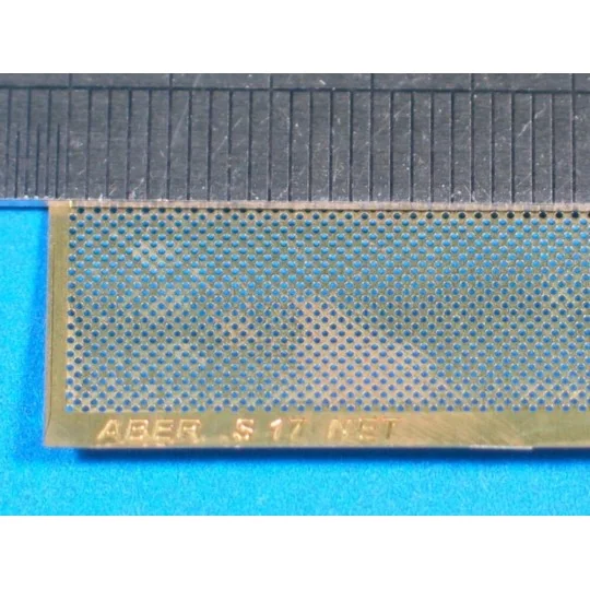 Nets and drilled plates ( 18 models -80x45mm ) - Aber Models S17
