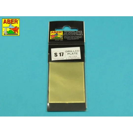 Nets and drilled plates ( 18 models -80x45mm ) - Aber Models S17
