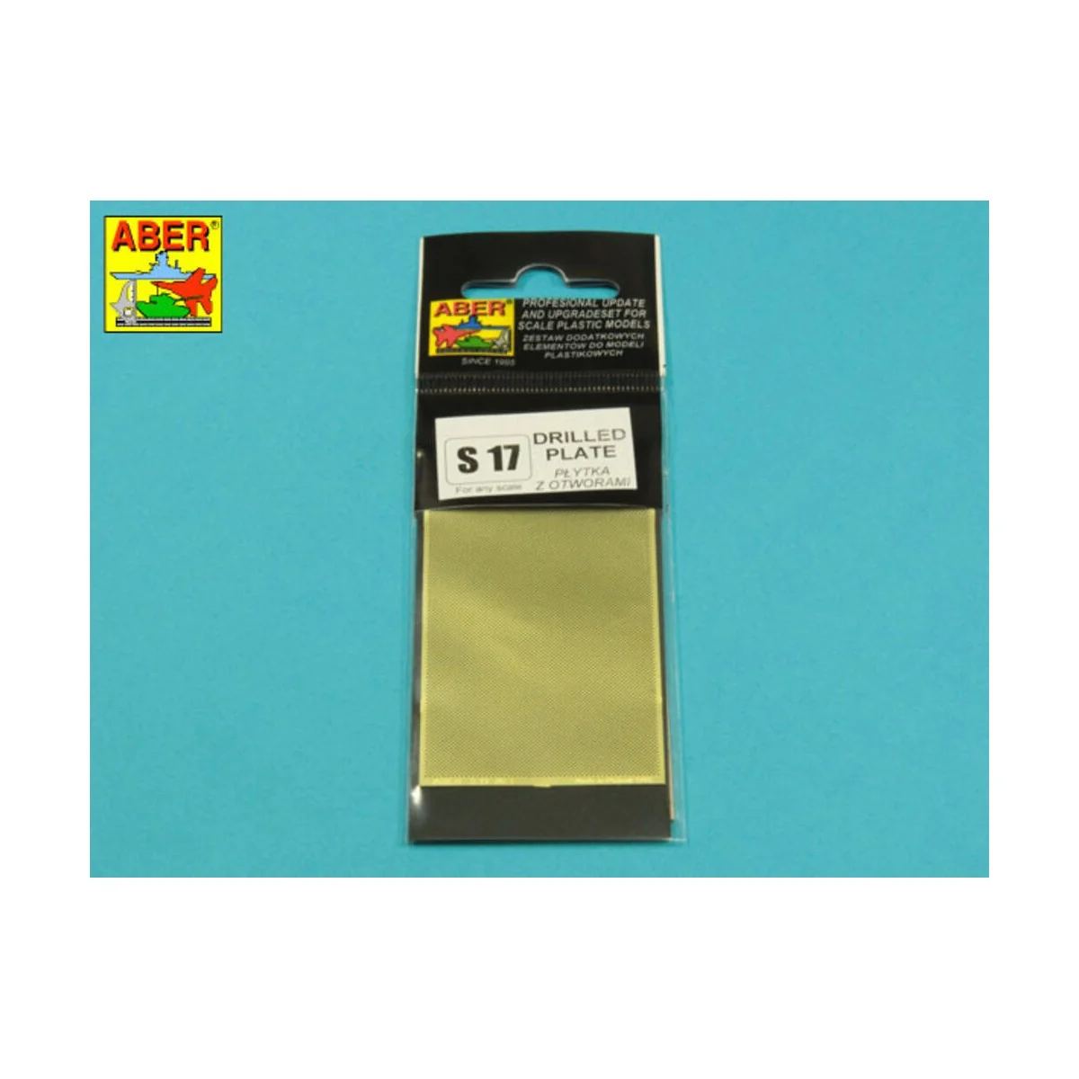 Nets and drilled plates ( 18 models -80x45mm ) - Aber Models S17 Nets and drilled plates ( 18 models -80x45mm ) - Aber Models S17