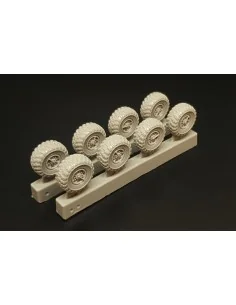 Wheels for 9K714 OKA (SS-23 Spider) for Hobby Boss, 1/72 - Hauler H...