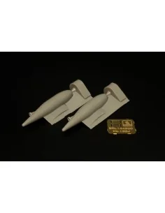 Refueling pod KC-130J (2pcs), 1/144 - Brengun BRL144200