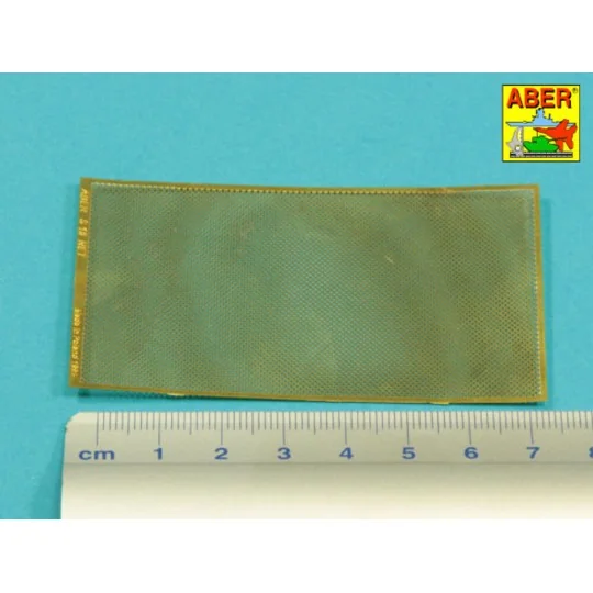 Nets and drilled plates ( 18 models -80x45mm ) - Aber Models S18