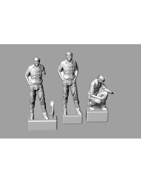 US Navy Sailors for WW2 Dioramas, 1/48 - Brengun BRL48181