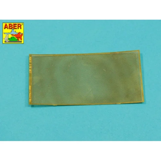 Nets and drilled plates ( 18 models -80x45mm ) - Aber Models S18