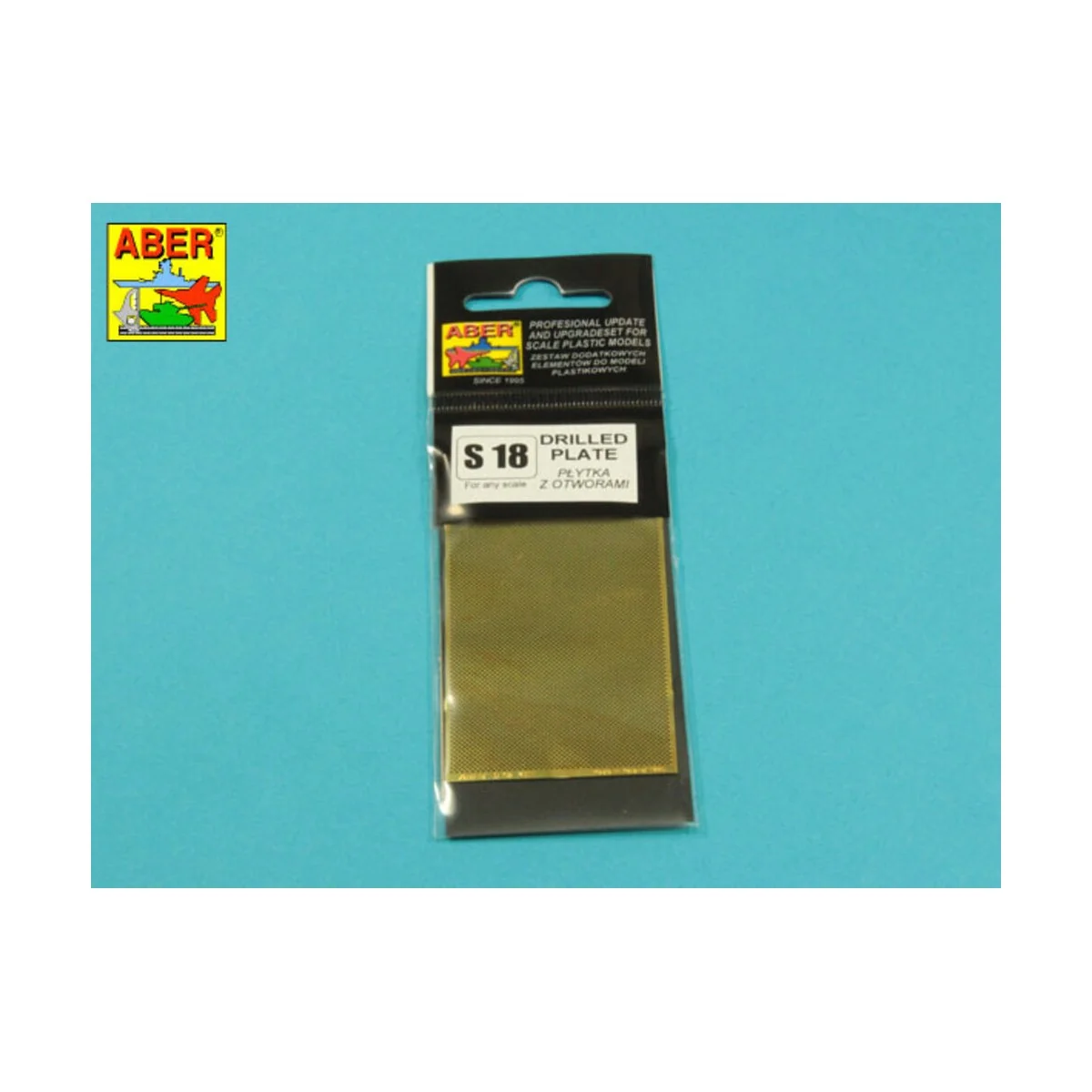 Nets and drilled plates ( 18 models -80x45mm ) - Aber Models S18