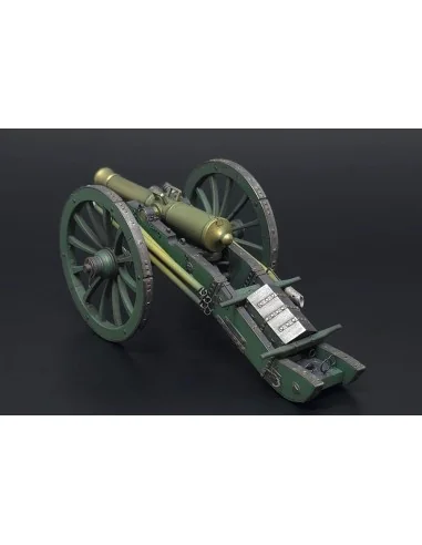 [NO_DESC] Napoleonic cannon-Gribeauval 8-pounder, 1/32 - Hauler HLA...