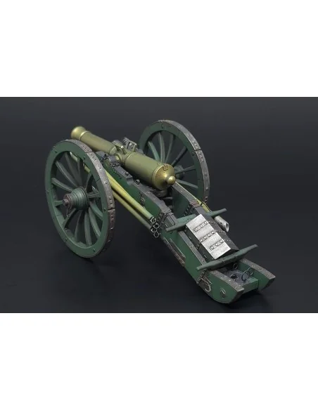 [NO_DESC] Napoleonic cannon-Gribeauval 8-pounder, 1/32 - Hauler HLA...