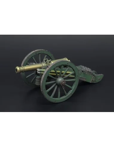 Napoleonic cannon-Gribeauval 8-pounder, 1/32 - Hauler HLA32001