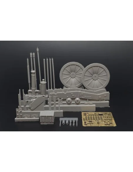 Napoleonic cannon-Gribeauval 8-pounder, 1/32 - Hauler HLA32001