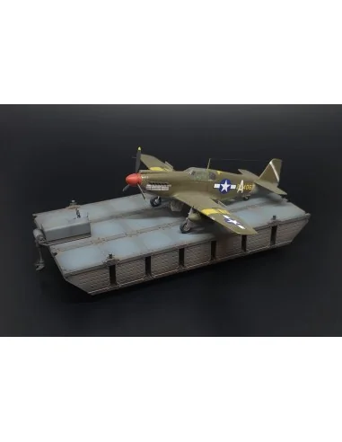 US Navy Seabees NL pontoon barge, 1/72 - Brengun BRS72027
