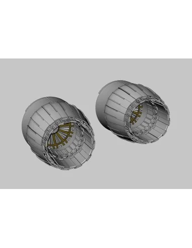 [NO_DESC] MiG-29A engine nozzles, 1/72 - Brengun BRL72296