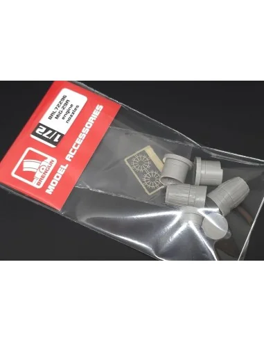 MiG-29A engine nozzles, 1/72 - Brengun BRL72296