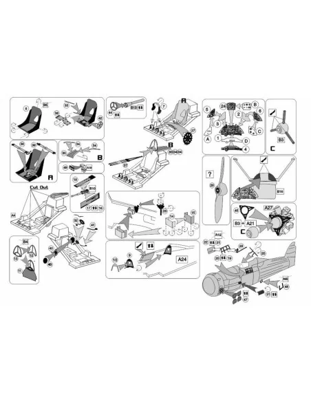 [NO_DESC] Gloster Gladiator PE-Set (Airfix), 1/72 - Brengun BRL72297