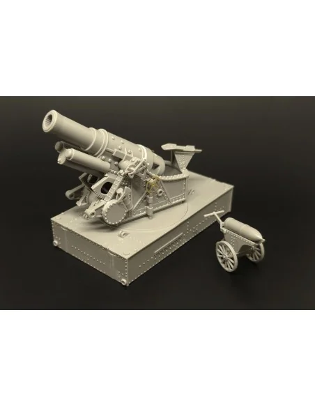 Skoda 30, 5cm SIEGE HAUBITZE, 1/48 - Hauler HLS48019