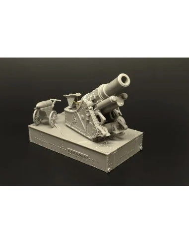 Skoda 30, 5cm SIEGE HAUBITZE, 1/48 - Hauler HLS48019