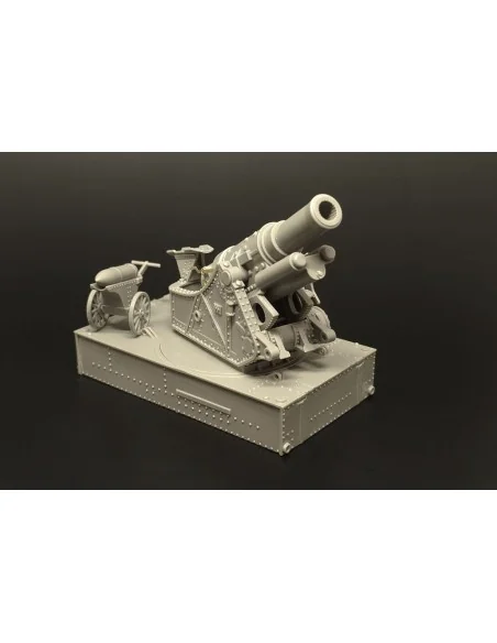 Skoda 30, 5cm SIEGE HAUBITZE, 1/48 - Hauler HLS48019