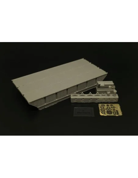 US Navy Seabees NL pontoon barge, 1/144 - Brengun BRS144075