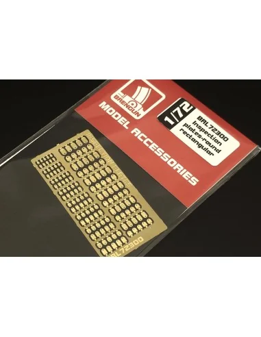 Inspection plates-round rectangular, 1/72 - Brengun BRL72300