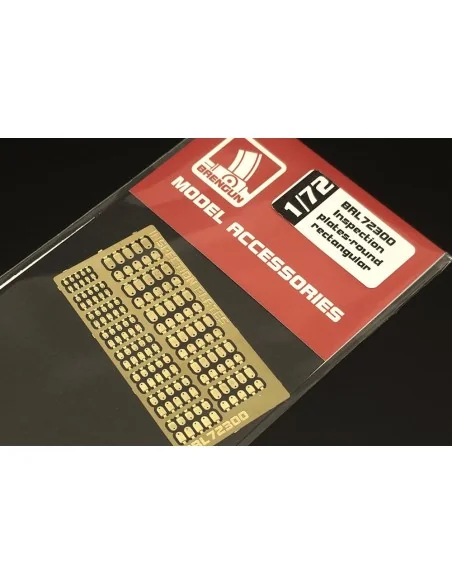 Inspection plates-round rectangular, 1/72 - Brengun BRL72300