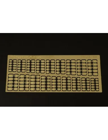Inspection plates-round rectangular, 1/48 - Brengun BRL48186