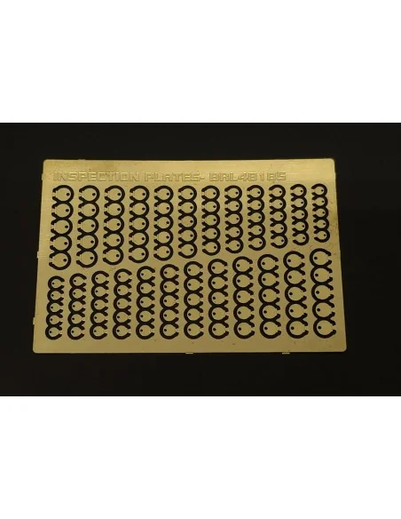Inspection plates-round circular, 1/48 - Brengun BRL48187