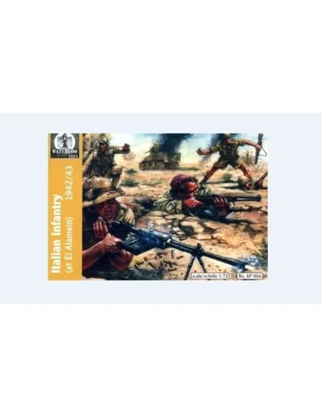 [NO_DESC] Italian Infantry Afrika, 1940-43, 1/72 - WATERLOO 1815 AP006