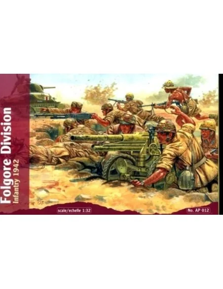 Folgore Division Infantry, 1942, 1/32 - WATERLOO 1815 AP012