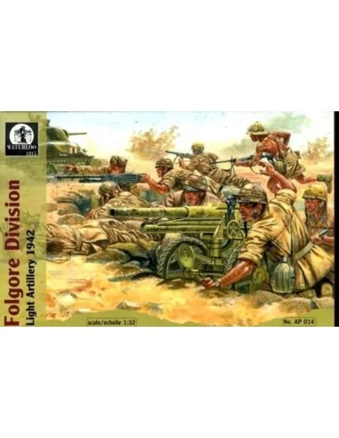 Folgore Division Light Artillery, 1942, 1/32 - WATERLOO 1815 AP014