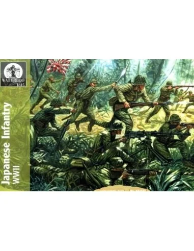 [NO_DESC] Japanische Infantry WWII, 1/72 - WATERLOO 1815 AP022