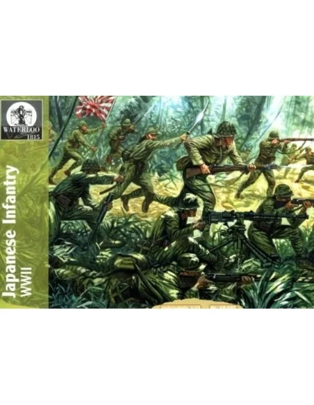 Japanische Infantry WWII, 1/72 - WATERLOO 1815 AP022
