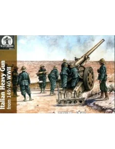 Italian heavy gun 149/40 w/serv., 1/72 - WATERLOO 1815 AP024