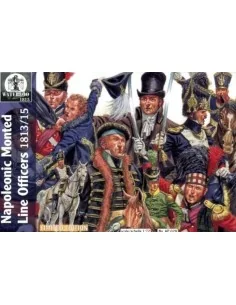 [NO_DESC] Napoleonic mounted Line officers, 1/72 - WATERLOO 1815 AP028