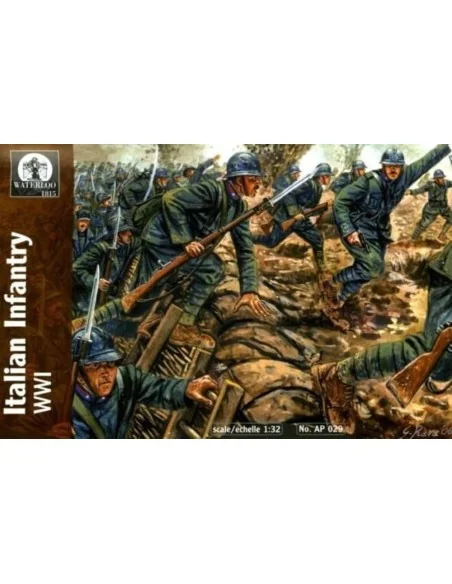Italian Infantry, WWI, 1/32 - WATERLOO 1815 AP029