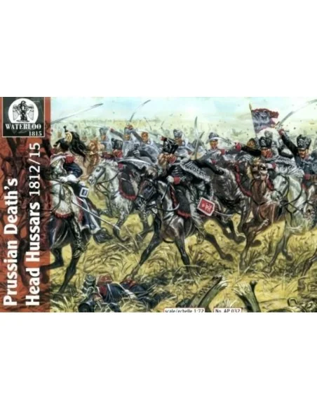 Prussian's Death's Head Hussars, 1812-15, 1/72 - WATERLOO 1815 AP032