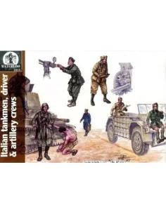 Italian Tankmen, drivers+artillery crews, 1/72 - WATERLOO 1815 AP037