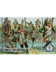 Napoleonic french foot dragoons, 1/72 - WATERLOO 1815 AP041